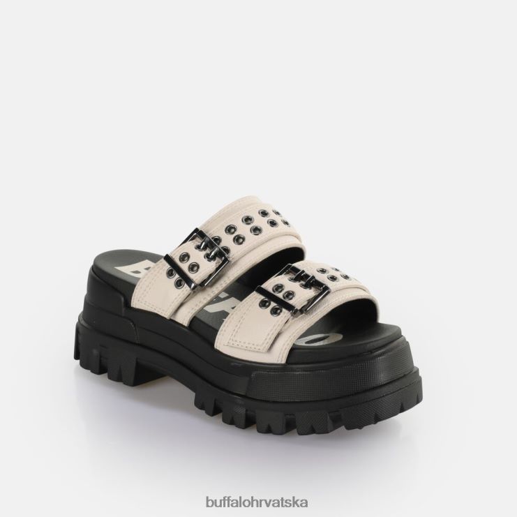 krema Buffalo aspha loop sandale s platformom veganske |slajdova TDD6T383